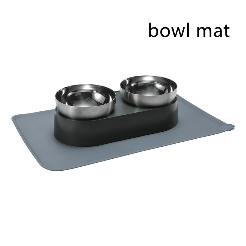 Pet Stainless Steel Feeding Bowl Durable Tableware