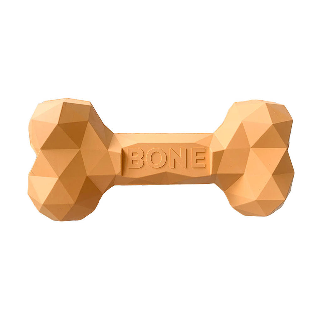 Pet Rubber Bone Chew Bite-Resistant Teeth Cleaning Toy