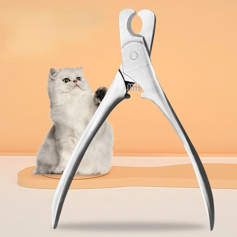 Pet Nail Clipper Safety Stainless Steel Grooming Tool