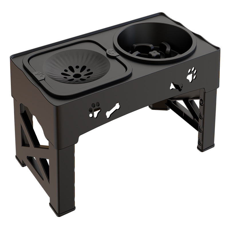 Stainless Steel Double Bowl Elevated Pet Feeder