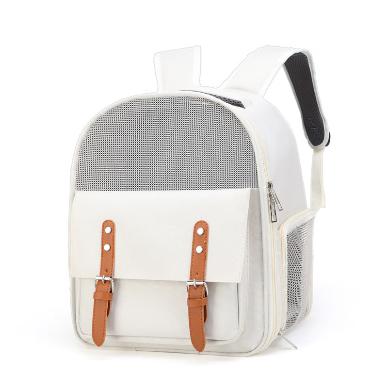Outdoor Portable Breathable Pet Backpack Travel Carrier Bag