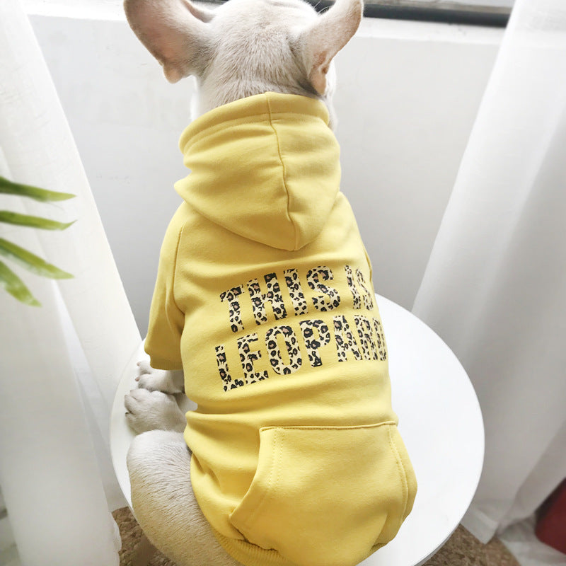 Warm Pet Fleece Sweater Cozy Winter Clothing