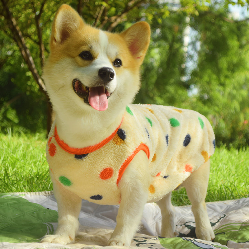 Warm Padded Fall Winter Anti Dirt Pet Vest