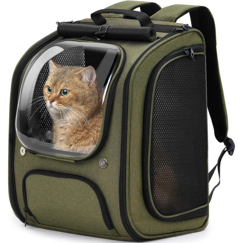 Portable Aviation Style Fashion Pet Backpack Breathable Travel Bag