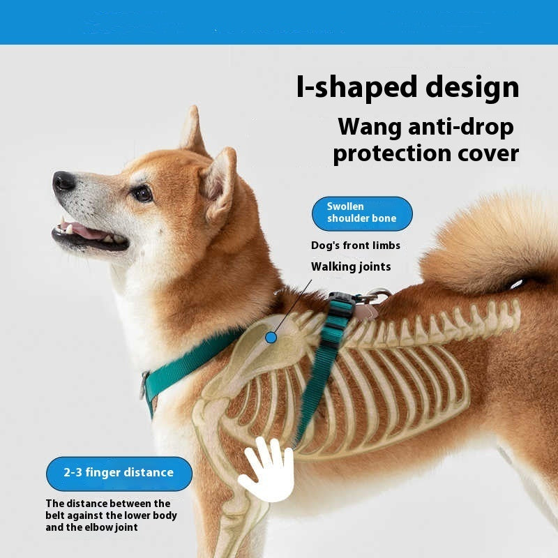 Multifunctional Anti Pull Pet Chest Harness Leash Set