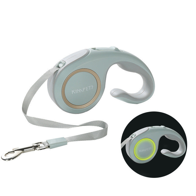 Automatic Retractable Pet Leash Durable Smooth Control System
