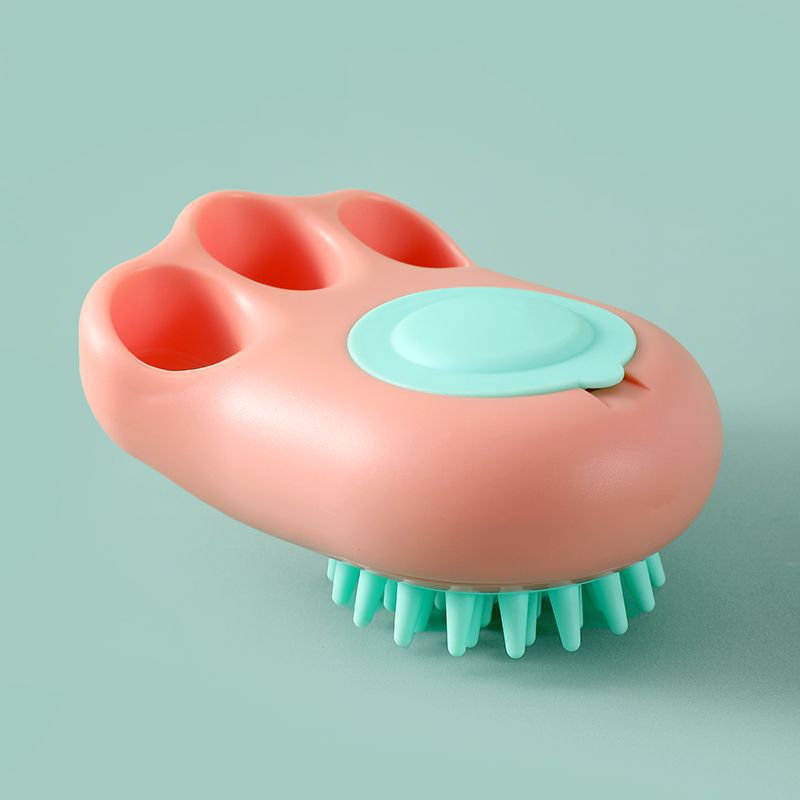 Pet Bath Brush Massage Grooming Cleaning Tool