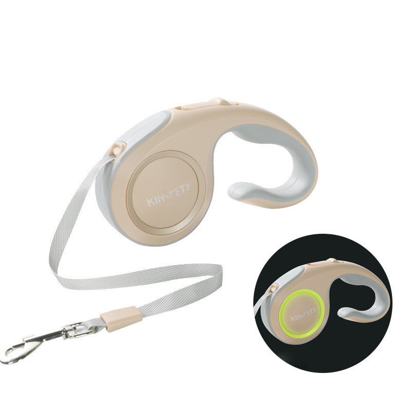 Automatic Retractable Pet Leash Durable Smooth Control System