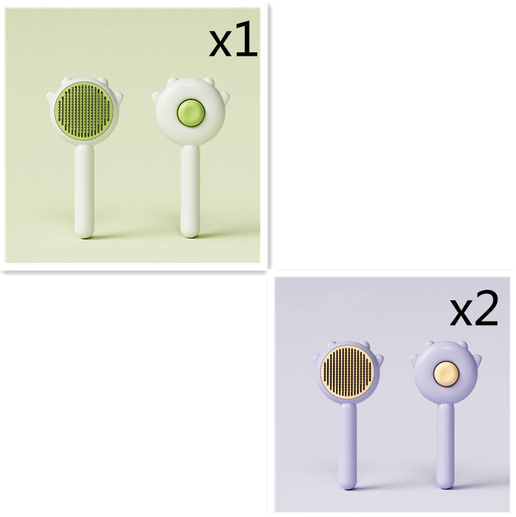 Pet Massage Grooming Comb Hair Removal Cleaning Tool