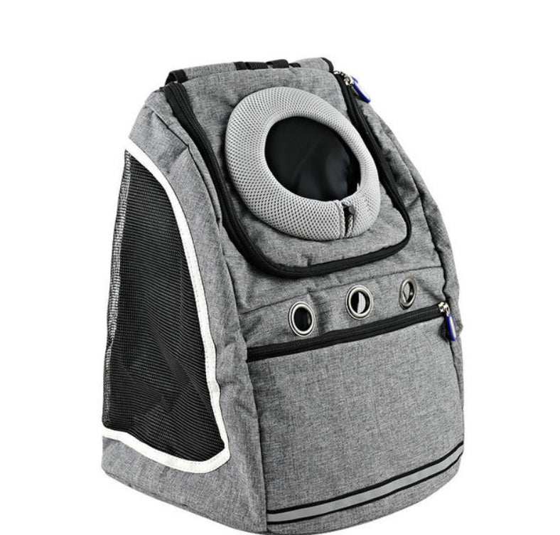 Pet Outing Backpack Travel Carrier Bag For Outdoor Use