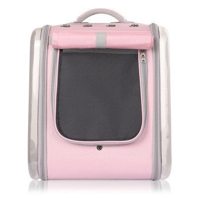 Portable Pet Backpack For Outdoor Travel Lightweight Carrier