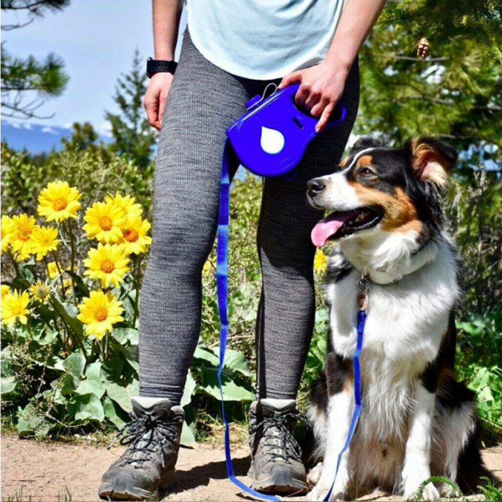 Multifunctional Automatic Retractable Portable Pet Leash System