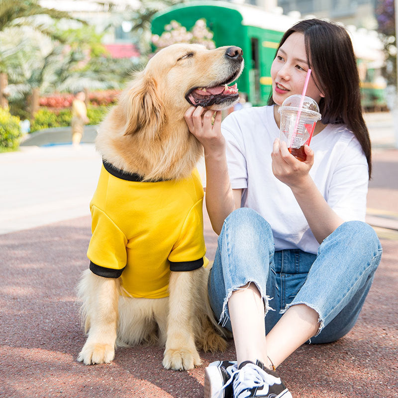 Spring Fleece Warm Pet Sweater For Medium Large Pets