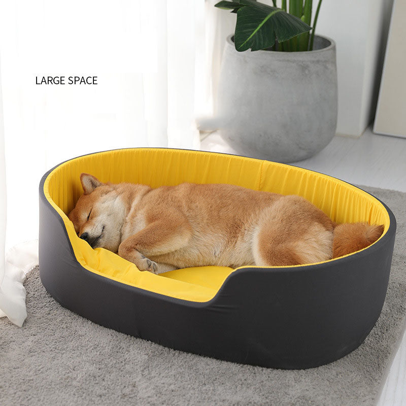 Pet Winter Warm Washable Kennel Bed