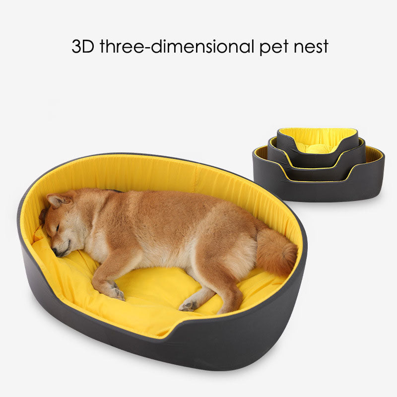 Pet Winter Warm Washable Kennel Bed