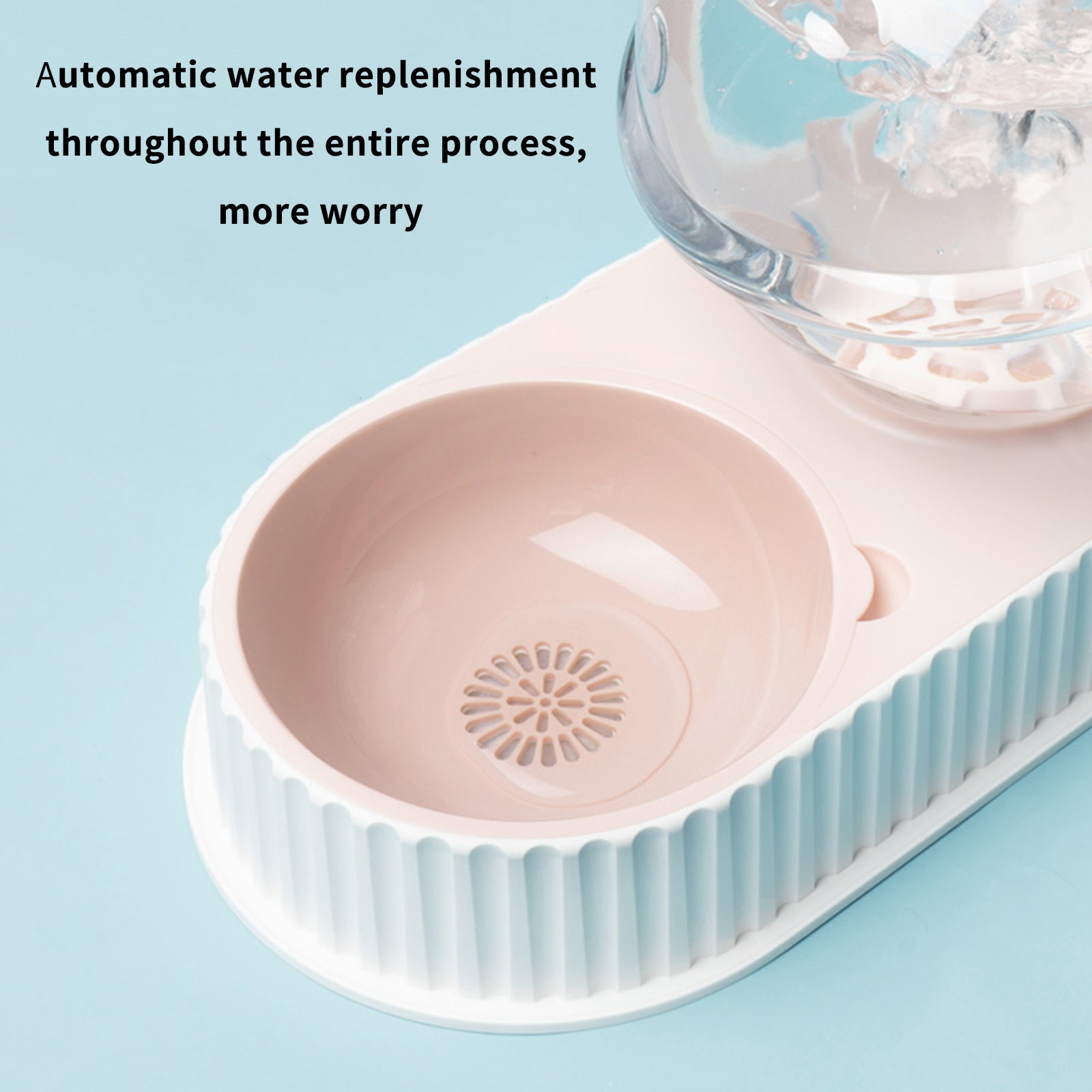 Pet Automatic Water Feeder Plastic Drinking Bowl