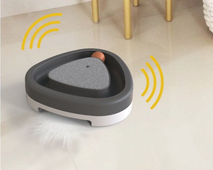 Pet Electric Interactive Turntable Scratcher Toy