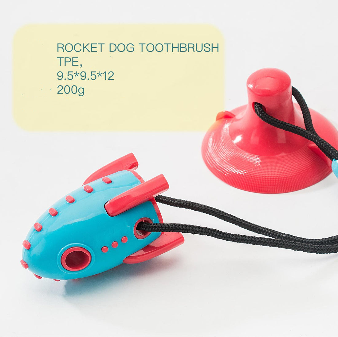 Pet Rocket Treat Dispensing Bite-Resistant Chew Toy
