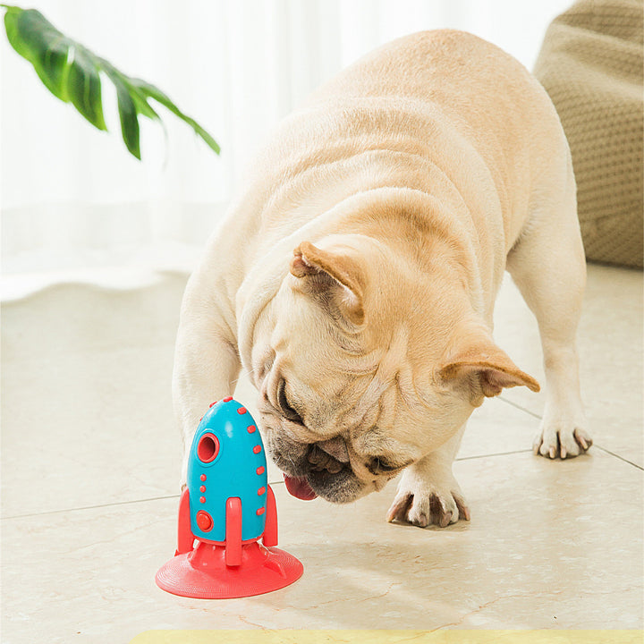 Pet Rocket Treat Dispensing Bite-Resistant Chew Toy