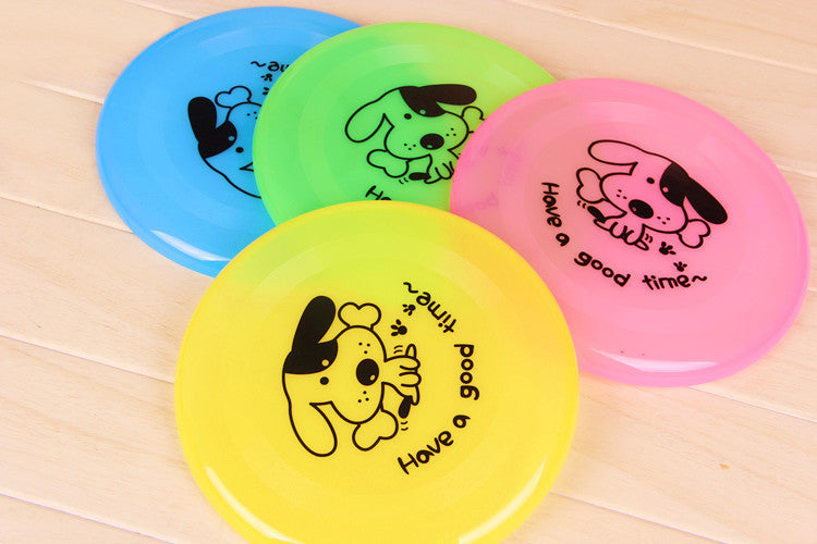 Pet Silicone Flying Saucer Chew Resistant Interactive Training Toy
