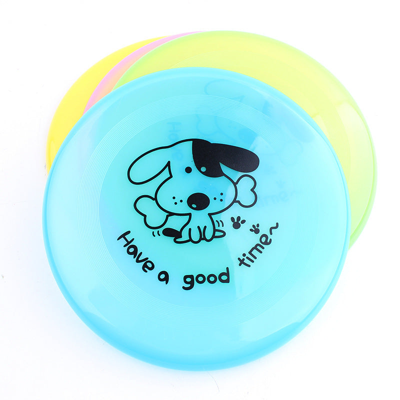 Pet Silicone Flying Saucer Chew Resistant Interactive Training Toy