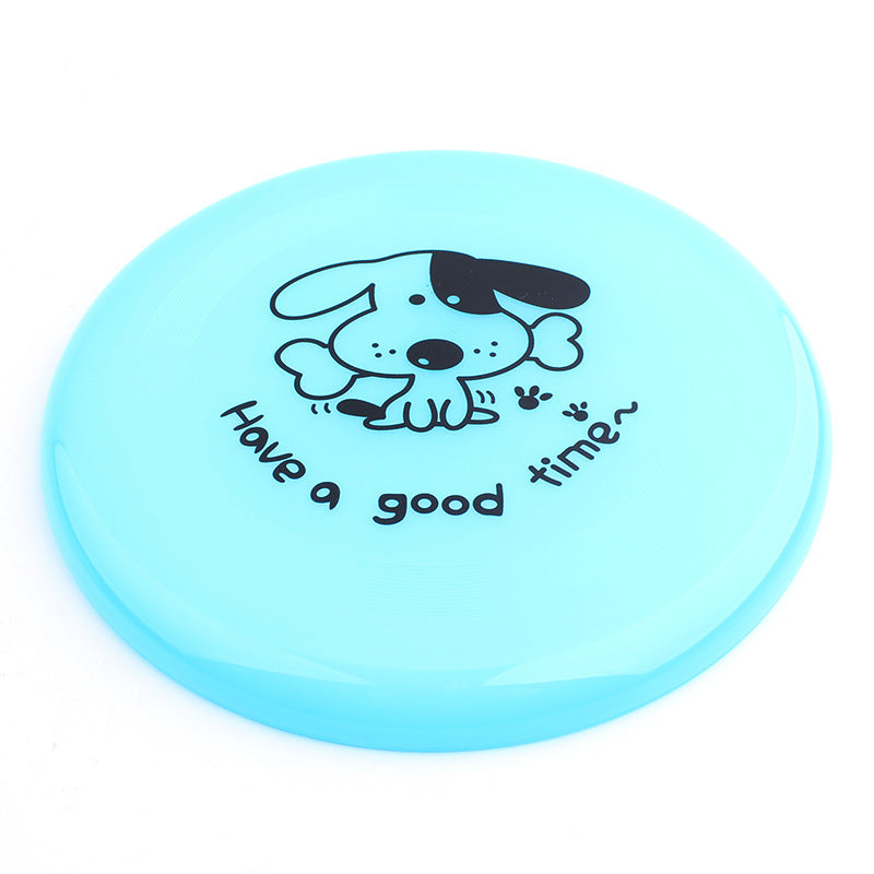 Pet Silicone Flying Saucer Chew Resistant Interactive Training Toy