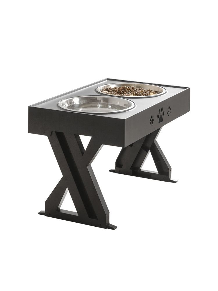 Portable Collapsible Pet Stainless Steel Folding Bowl Feeder
