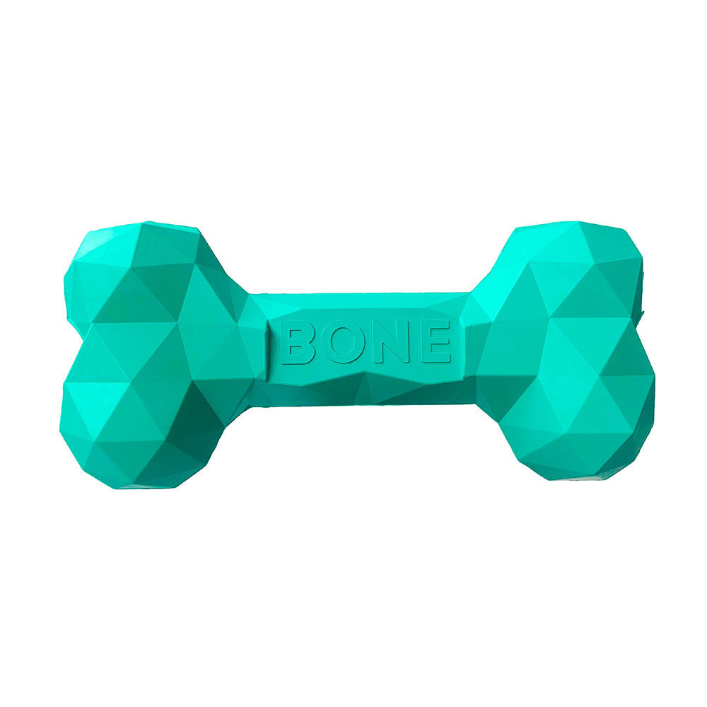 Pet Rubber Bone Chew Bite-Resistant Teeth Cleaning Toy