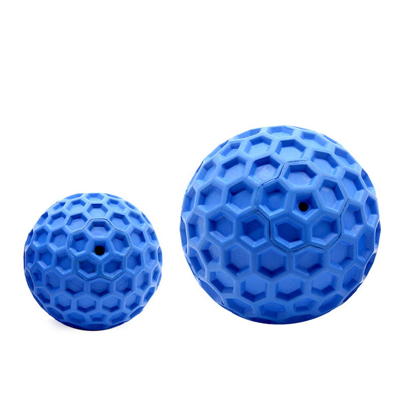 Pet Indestructible Squeaky Chew Ball Interactive Durable Toy