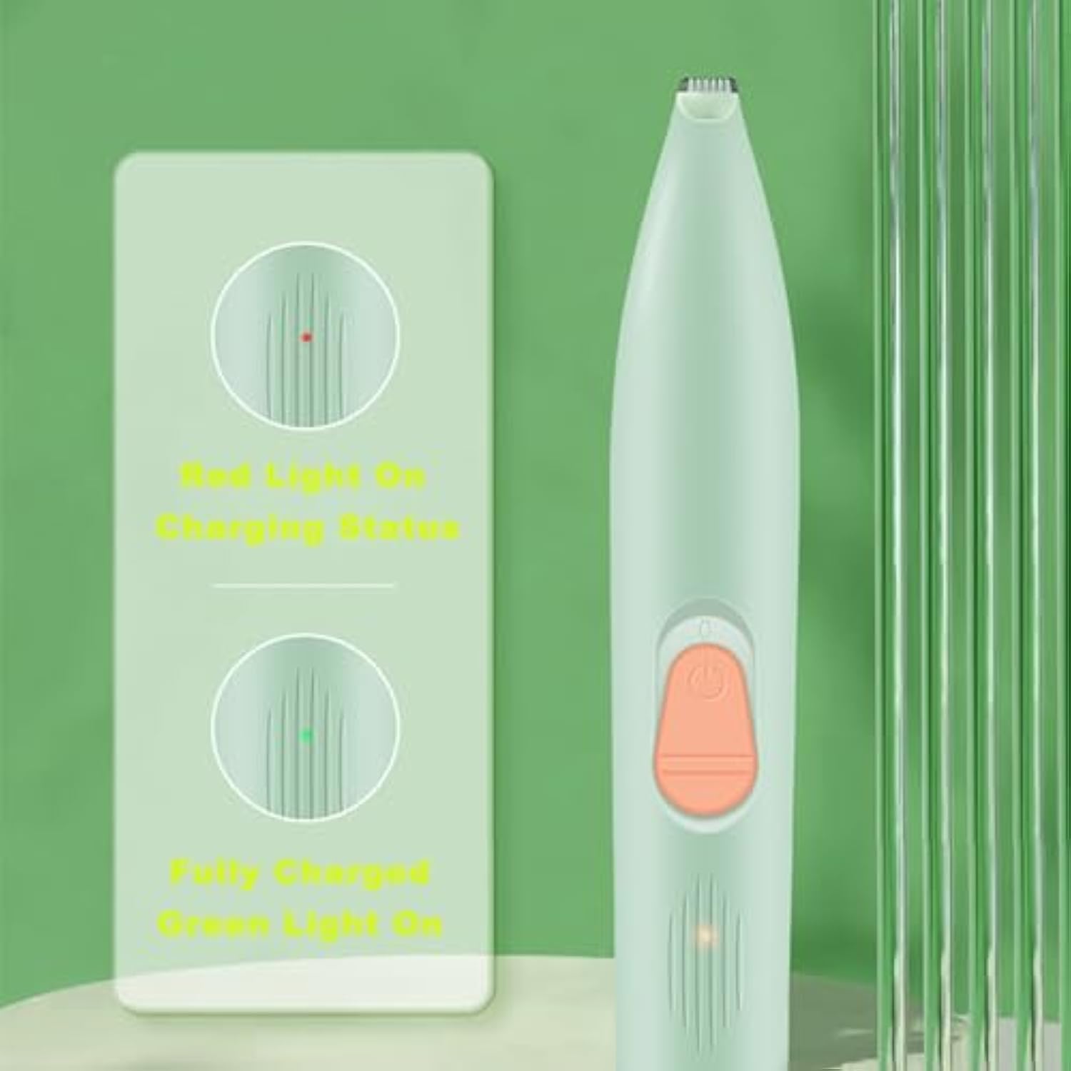 Rechargeable Ergonomic Pet Paw Grooming Trimmer Tool