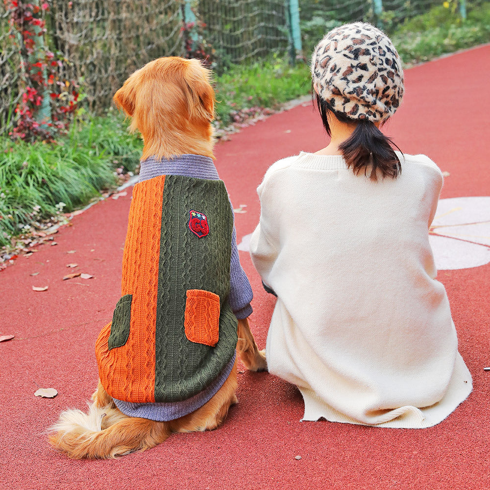 Pet Winter Thickened Sweater Warm Large Size Clothing