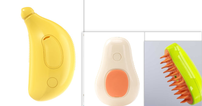 Electric Steam Pet Grooming Brush Massage Cleaning Tool