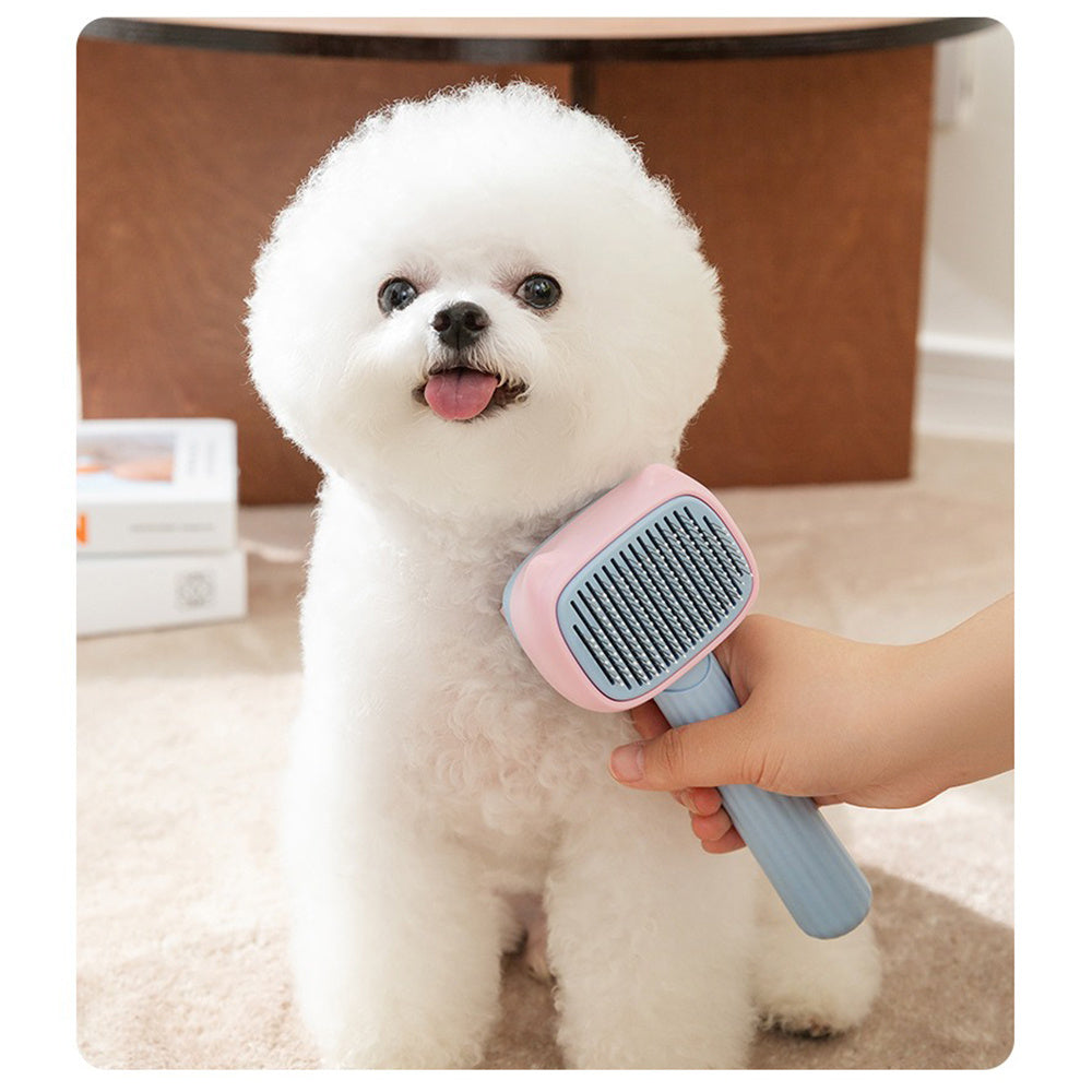 Pet Deshedding Grooming Brush Hair Removal Tool Large Size