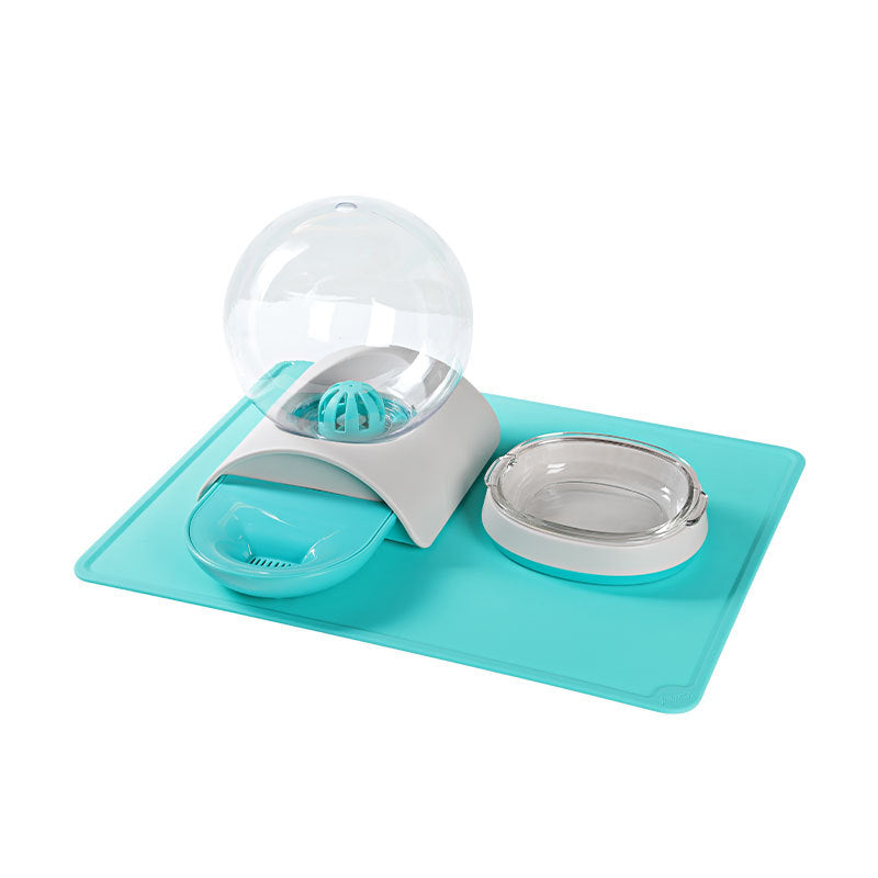 Pet Automatic Feeding Water Dispenser Bowl