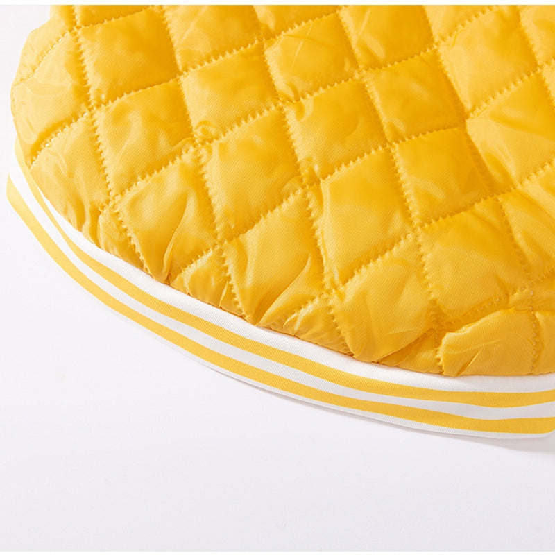 Warm Pet Quilted Cotton Vest For Outdoor Winter Use