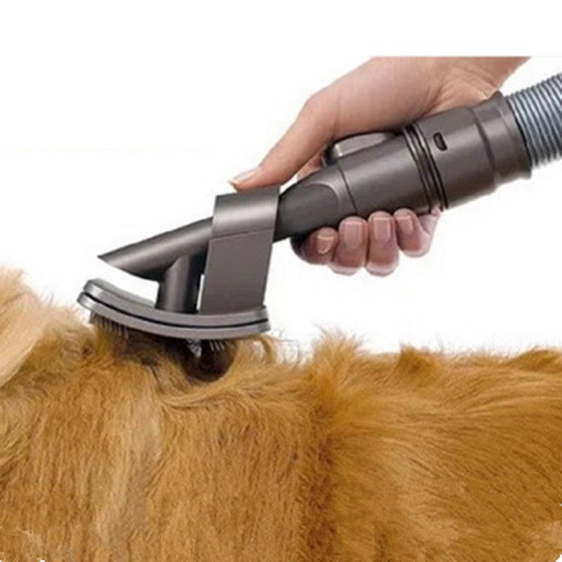 Pet Grooming Vacuum Attachment Hair Removal Brush Tool
