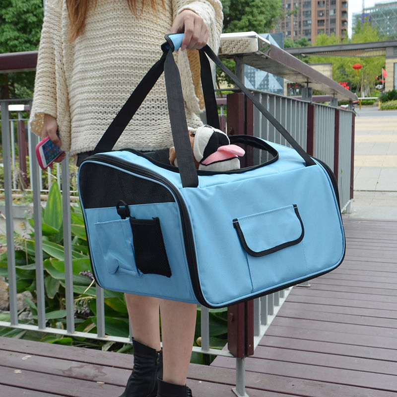 Portable Pet Backpack Diaper Style Travel Carry Bag