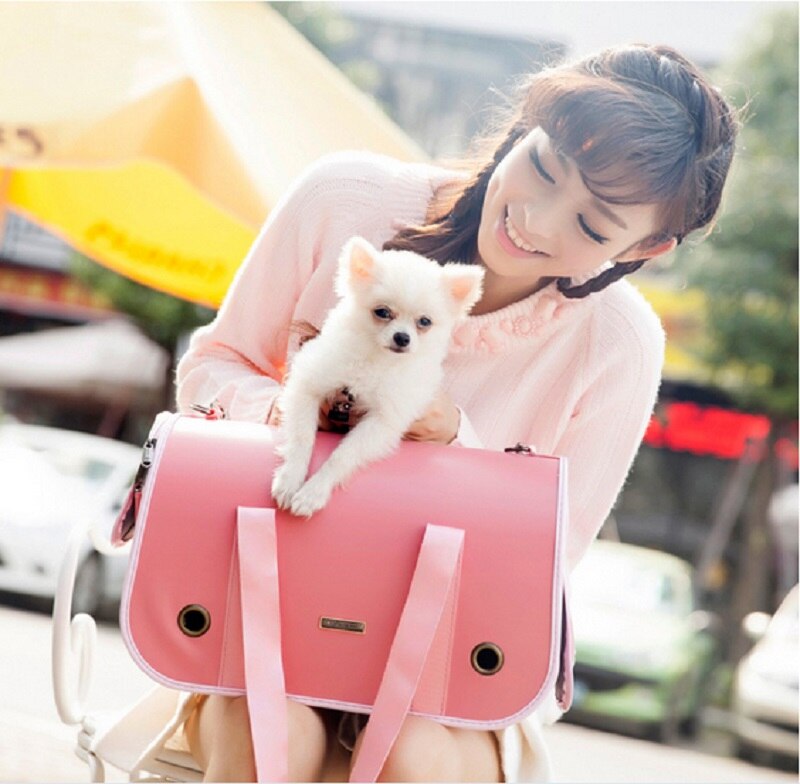Portable One Shoulder Pet Backpack Lightweight Travel Carrier