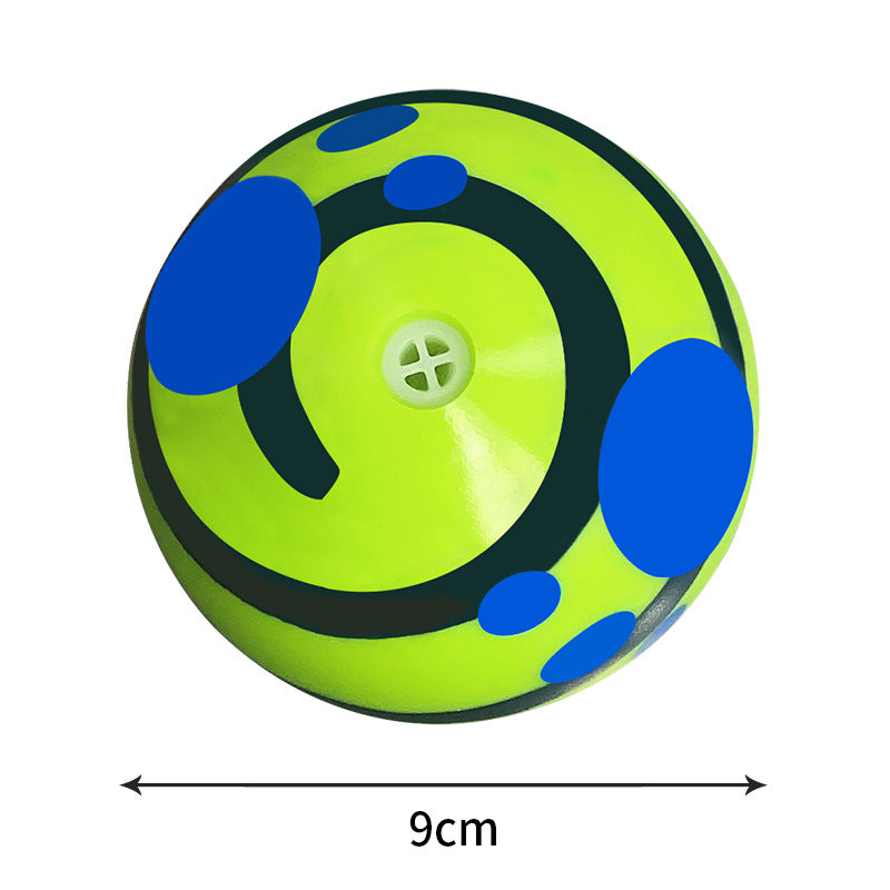 Pet Toy Ball Teeth Cleaning Bite-Resistant Squeaky Toy