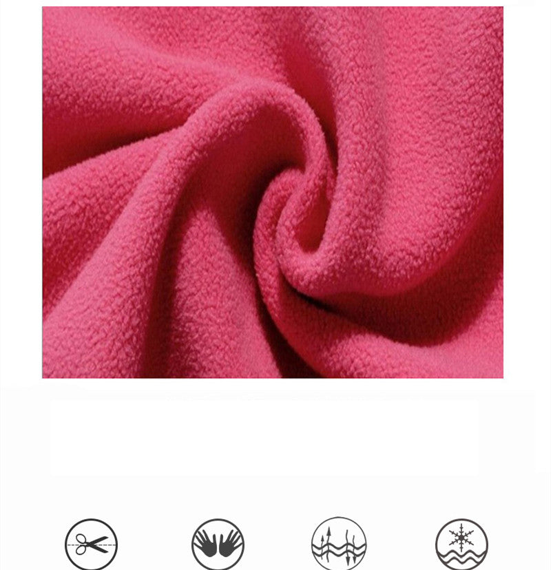 Solid Color Thick Polar Fleece Pet Sweater Warm Wear