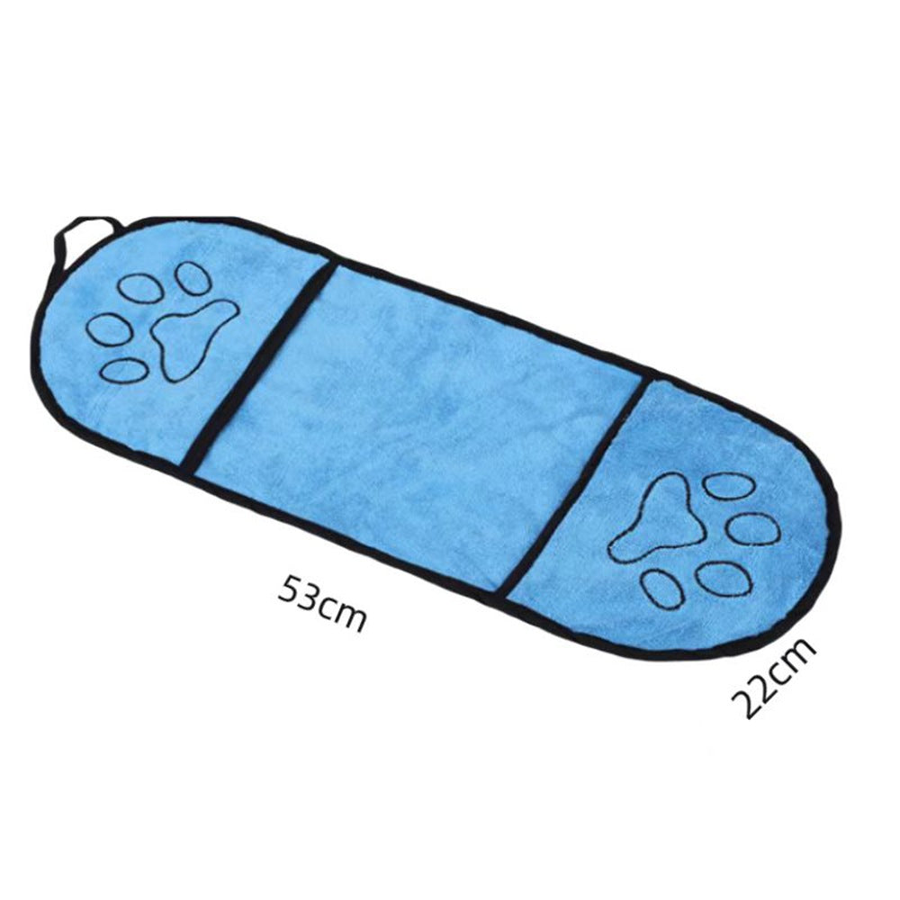 Quick Dry Pet Bath Towel Absorbent Bathing Cloth