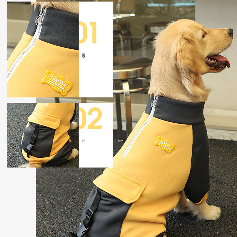 Fashion Pet Four Legged Warm Sweater Outfit