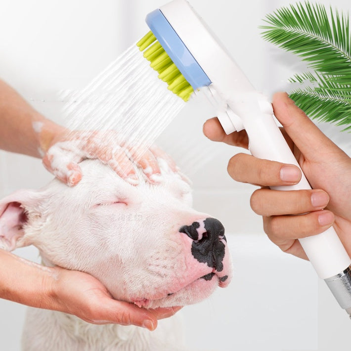 Pet Bath Brush Shower Massage Grooming Cleaning Tool