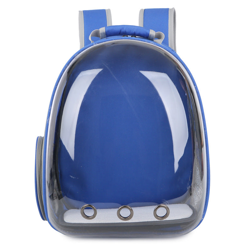 Transparent Space Style Portable Pet Backpack Travel Carrier Bag