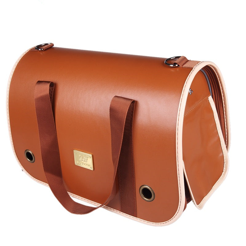 Portable One Shoulder Pet Backpack Lightweight Travel Carrier
