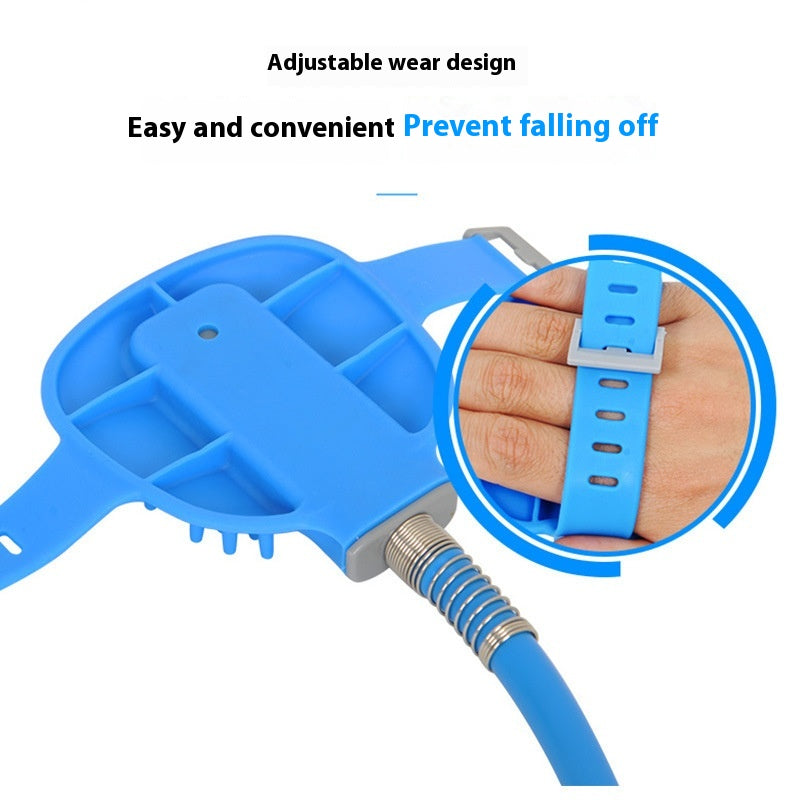 Pet Bathing Gloves Silicone Shower Massage Grooming Brush