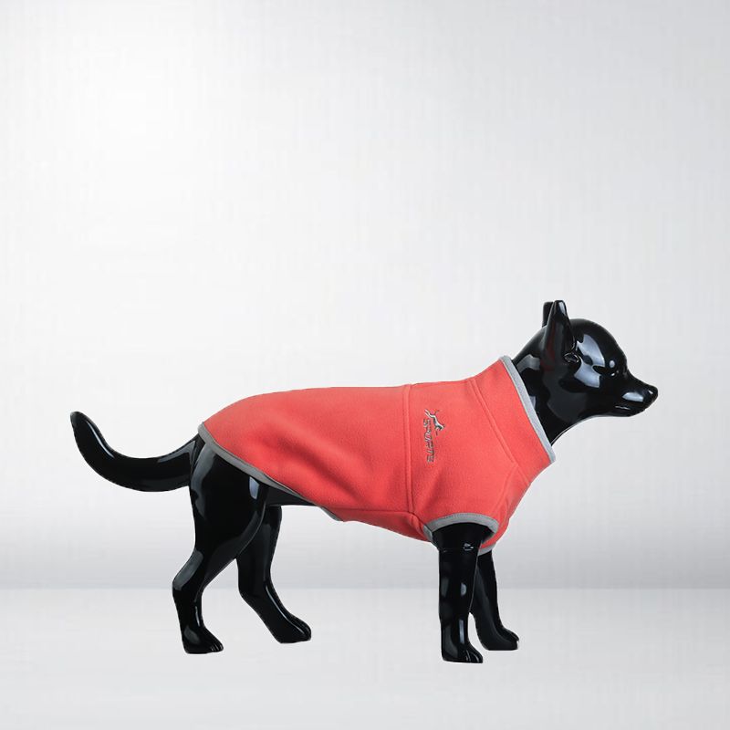 Solid Color Thick Polar Fleece Pet Sweater Warm Wear
