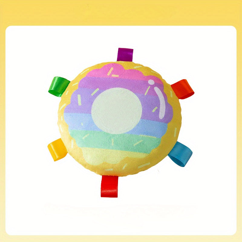 Pet Plush Flying Disc Bite-Resistant Outdoor Training Toy
