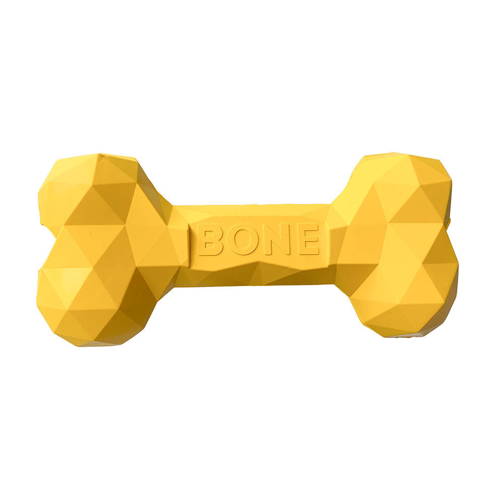 Pet Rubber Bone Chew Bite-Resistant Teeth Cleaning Toy