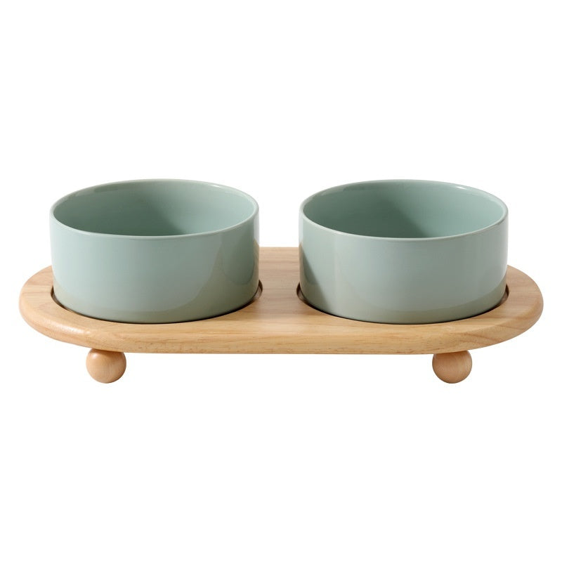 Ceramic Pet Food Bowl Feeding Supplies